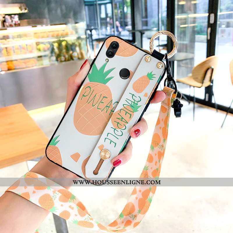 Coque Huawei P Smart+ Légère Fluide Doux Net Rouge Tout Compris Luxe Étui Bleu