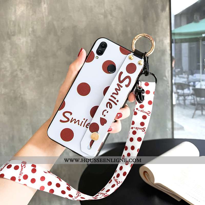 Coque Huawei P Smart+ Légère Fluide Doux Net Rouge Tout Compris Luxe Étui Bleu