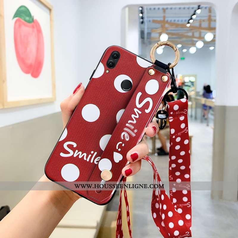 Coque Huawei P Smart+ Légère Fluide Doux Net Rouge Tout Compris Luxe Étui Bleu