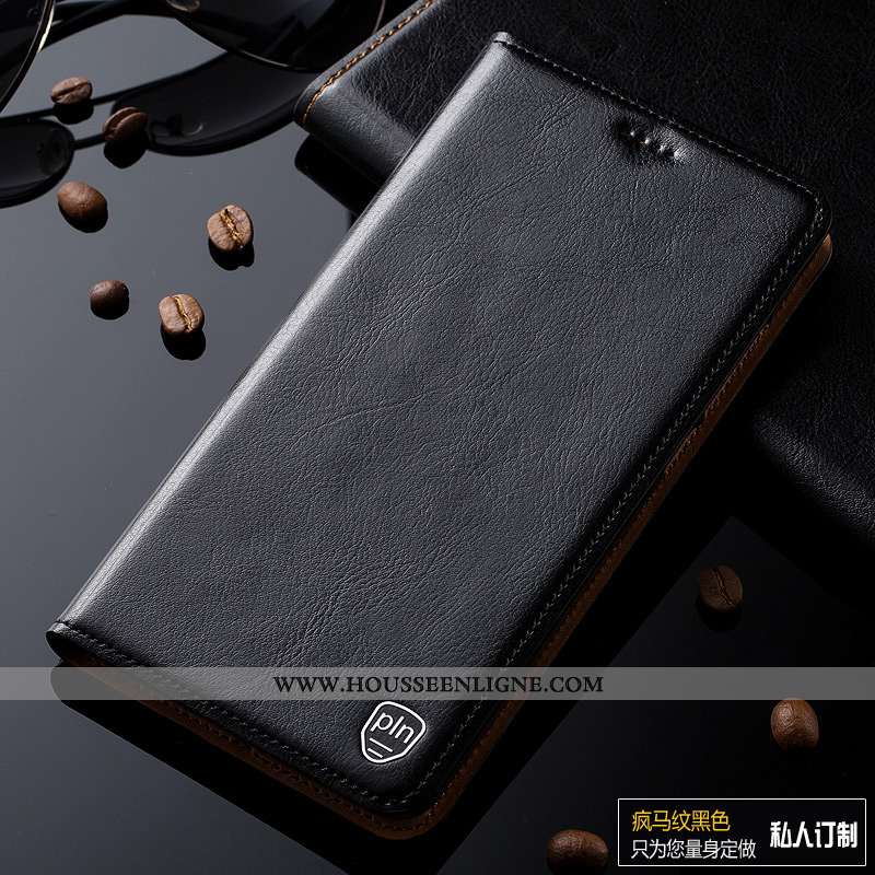 Coque Huawei P Smart Modèle Fleurie Protection Cuir Véritable Étui Téléphone Portable 2020 Tout Comp