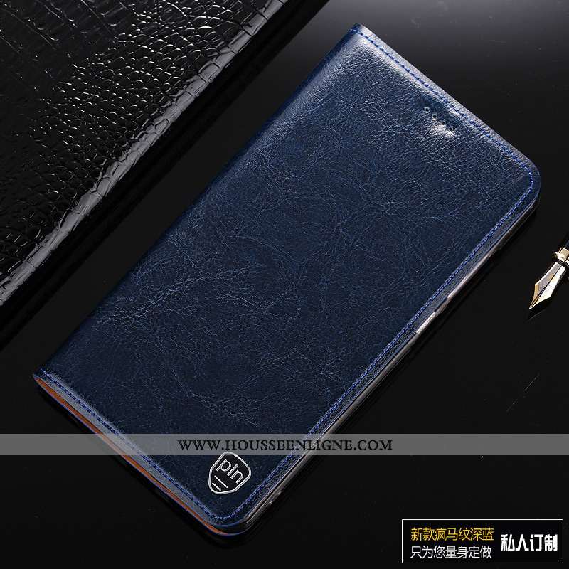 Coque Huawei P Smart Modèle Fleurie Protection Cuir Véritable Étui Téléphone Portable 2020 Tout Comp