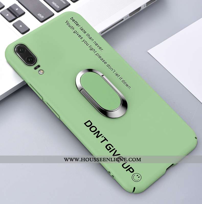 Coque Huawei P20 Délavé En Daim Personnalité Amoureux Protection Téléphone Portable Légère Tendance 
