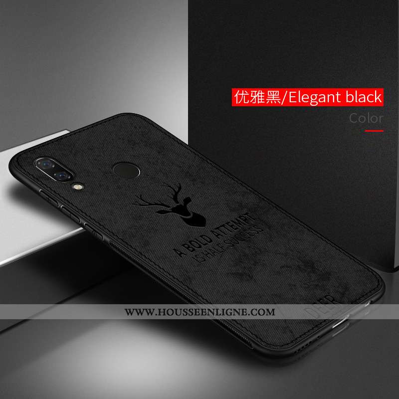 Coque Huawei P20 Lite Silicone Mode Gris Incassable Modèle Fleurie Fluide Doux Étui