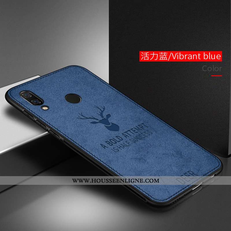 Coque Huawei P20 Lite Silicone Mode Gris Incassable Modèle Fleurie Fluide Doux Étui