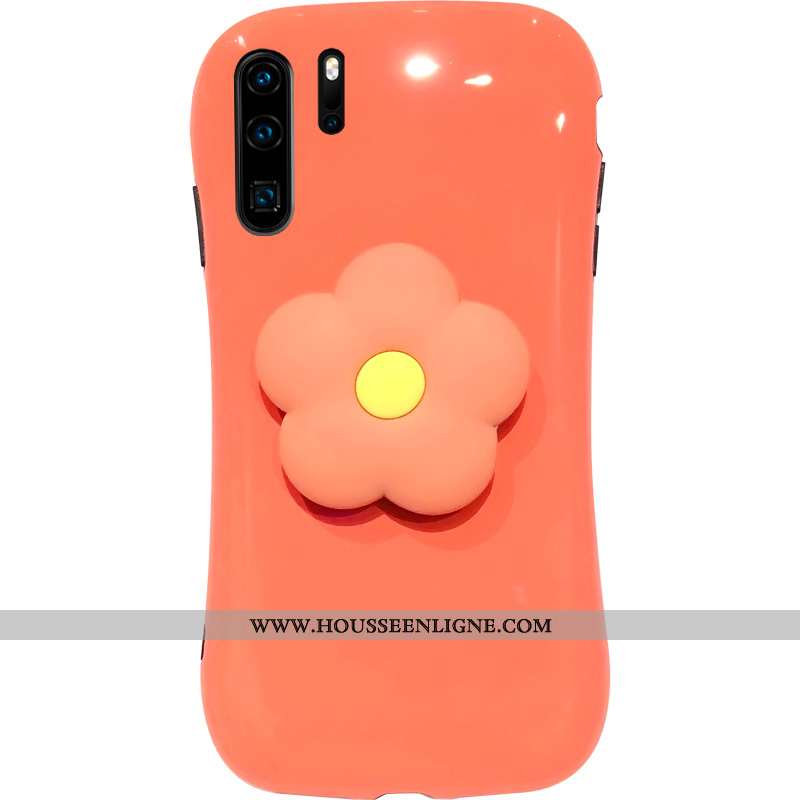 Coque Huawei P20 Personnalité Créatif Vent Incassable Tendance Téléphone Portable Orange