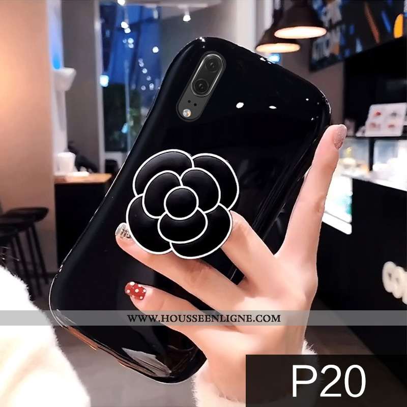 Coque Huawei P20 Personnalité Créatif Vent Incassable Tendance Téléphone Portable Orange