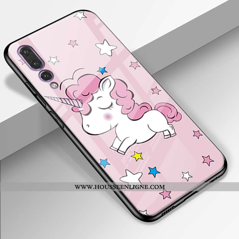 Coque Huawei P20 Pro Charmant Cuir Véritable Europe Incassable Jaune Tout Compris Simple