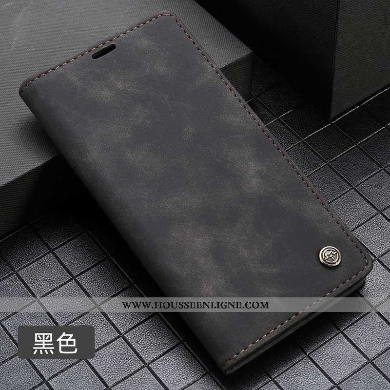 Coque Huawei P20 Pro Cuir Protection Clamshell Téléphone Portable Carte Étui Incassable Bleu