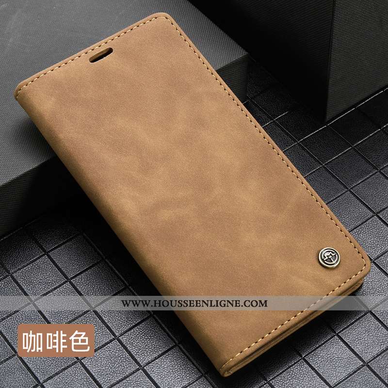 Coque Huawei P20 Pro Cuir Protection Clamshell Téléphone Portable Carte Étui Incassable Bleu