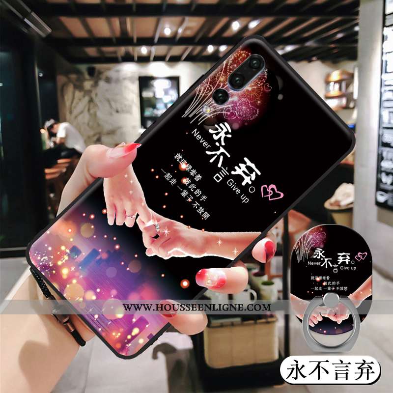 Coque Huawei P20 Pro Dessin Animé Peinture Tempérer Rose Nouveau Téléphone Portable Membrane