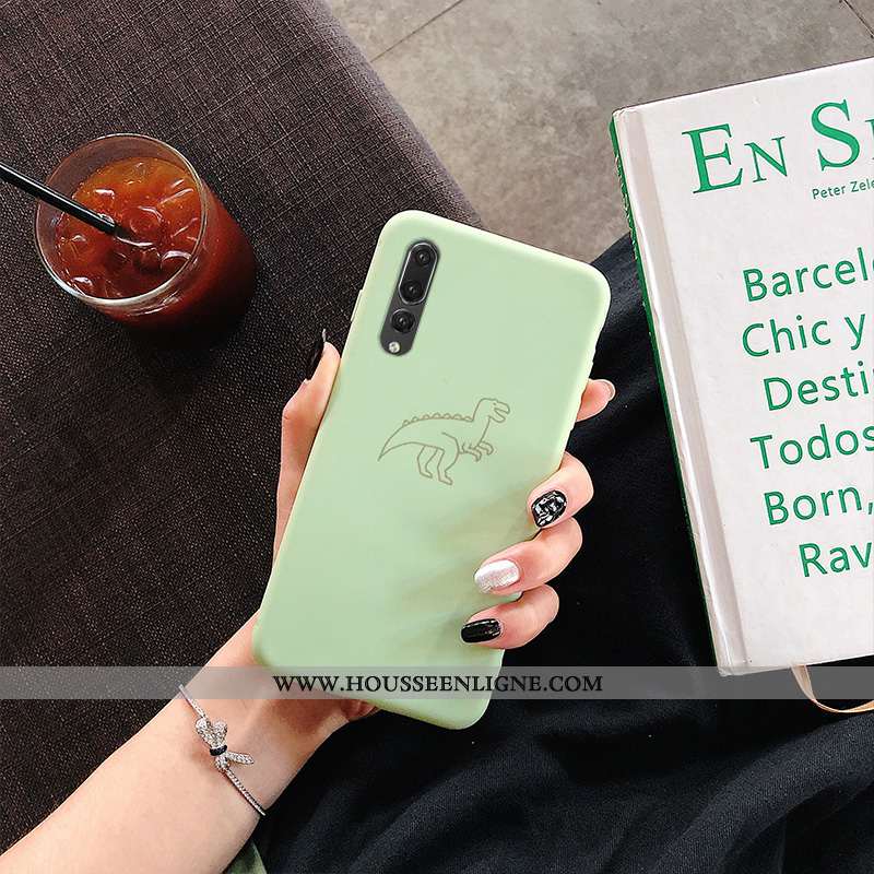 Coque Huawei P20 Pro Délavé En Daim Personnalité Simple Rouge Fluide Doux Ultra Tendance