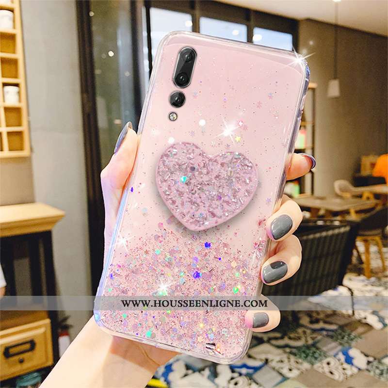 Coque Huawei P20 Pro Fluide Doux Mode Luxe Créatif Légère Transparent Incassable Verte