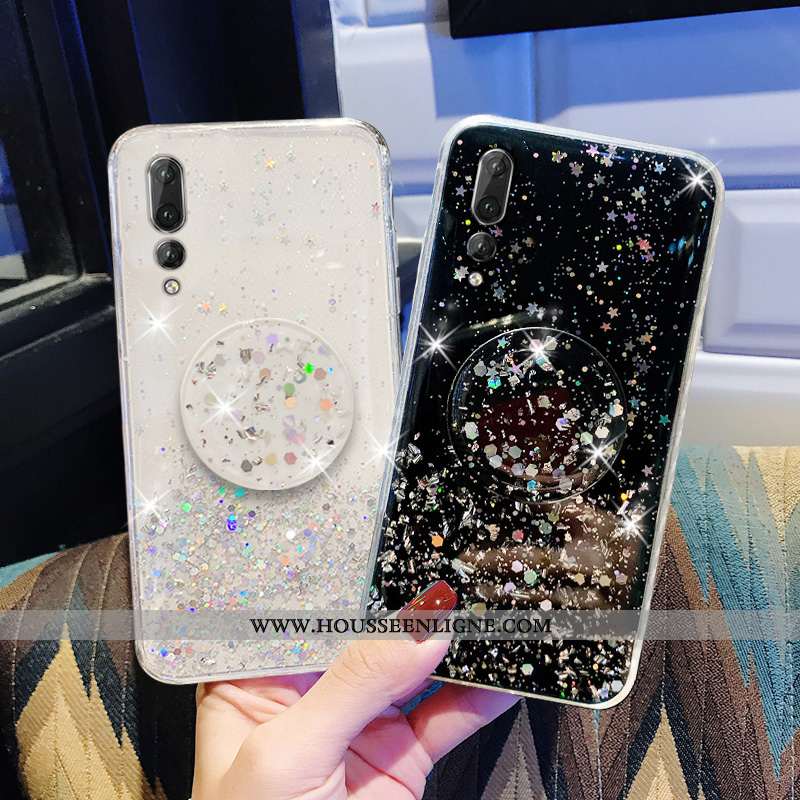 Coque Huawei P20 Pro Fluide Doux Mode Luxe Créatif Légère Transparent Incassable Verte