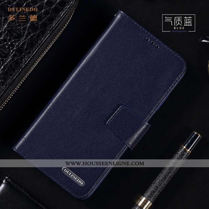 Coque Huawei P20 Pro Protection Cuir Véritable Tout Compris Housse Carte Téléphone Portable Marron