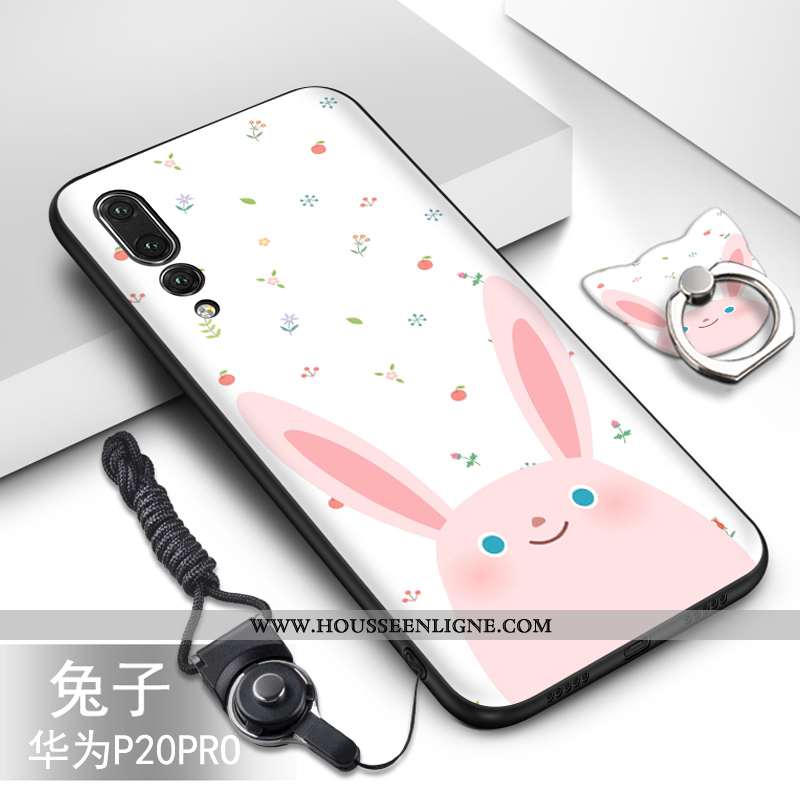 Coque Huawei P20 Pro Protection Fluide Doux Silicone Étui Téléphone Portable Vert Turquoise