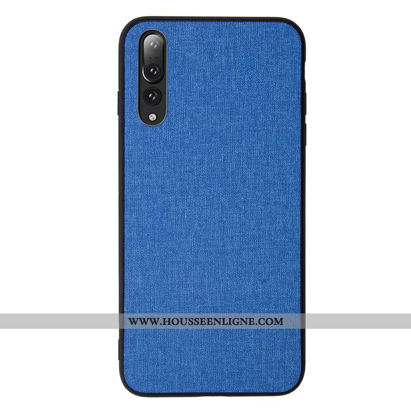 Coque Huawei P20 Pro Protection Tendance Étui Tout Compris Modèle Fleurie Incassable Bleu