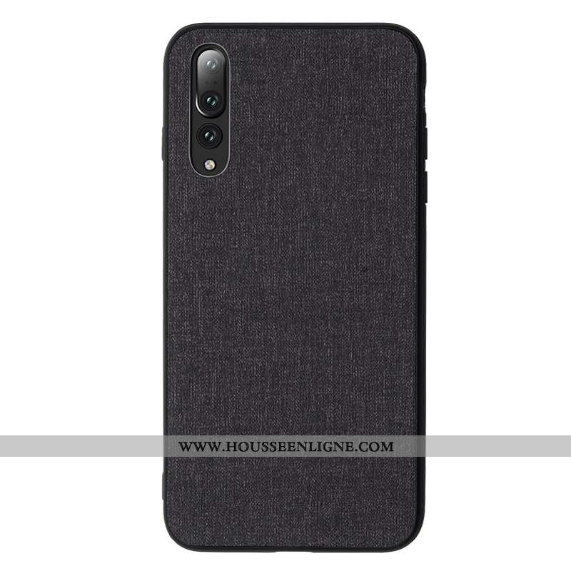 Coque Huawei P20 Pro Protection Tendance Étui Tout Compris Modèle Fleurie Incassable Bleu