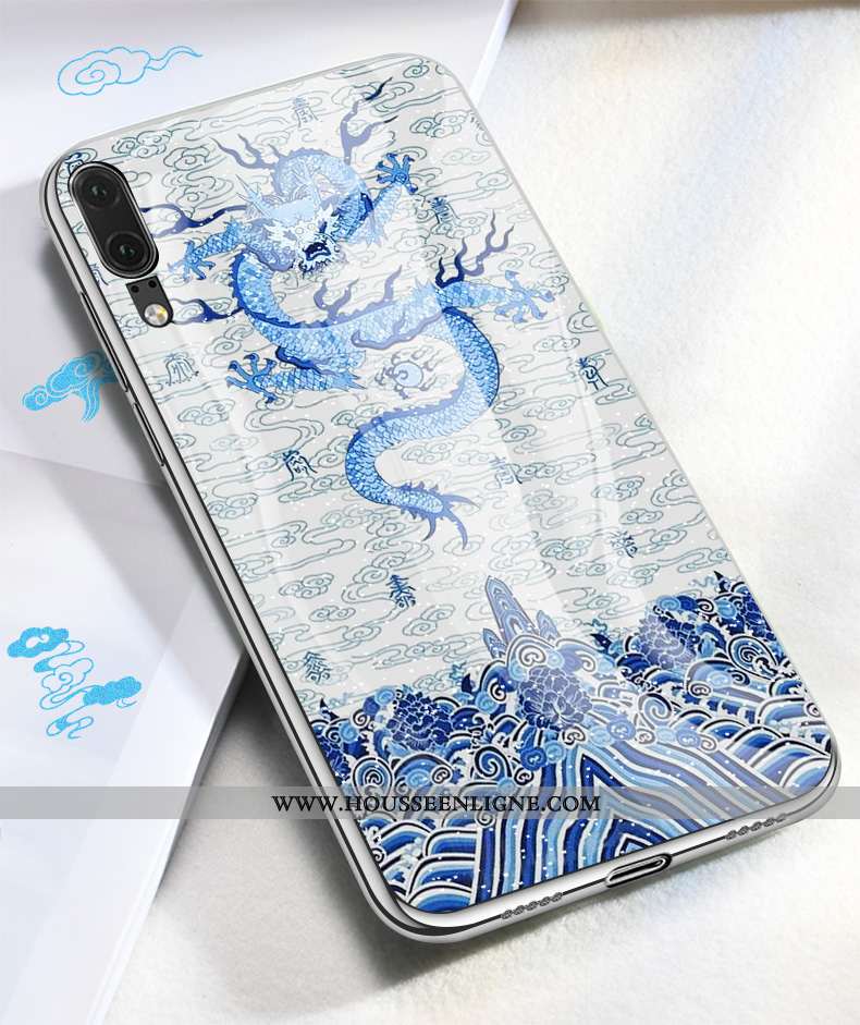 Coque Huawei P20 Silicone Protection Fluide Doux Tendance Luxe Incassable Noir