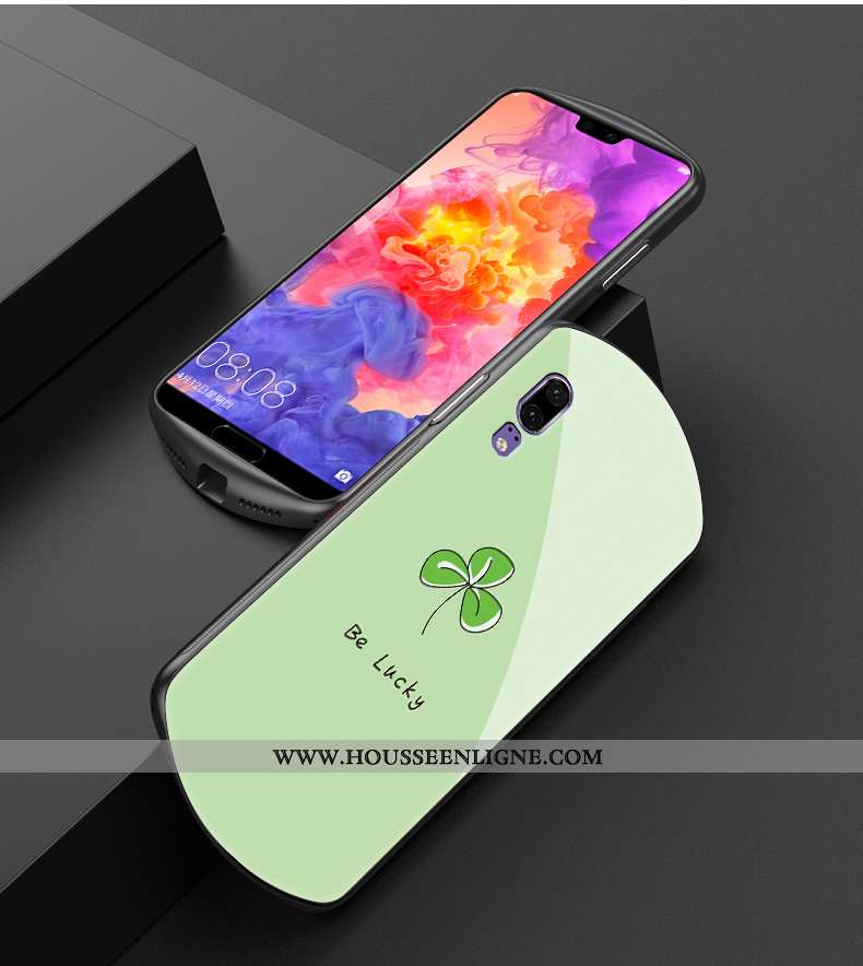Coque Huawei P20 Tendance Protection Vent Personnalité Téléphone Portable Amoureux Petit Jaune