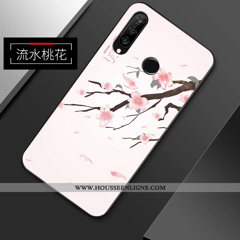 Coque Huawei P30 Lite Xl Créatif Ultra Incassable Protection Simple Fluide Doux Étui Verte