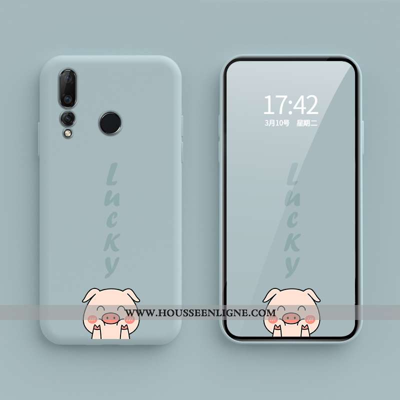 Coque Huawei P30 Lite Xl Personnalité Créatif Fluide Doux Chanceux Étui Petit Violet