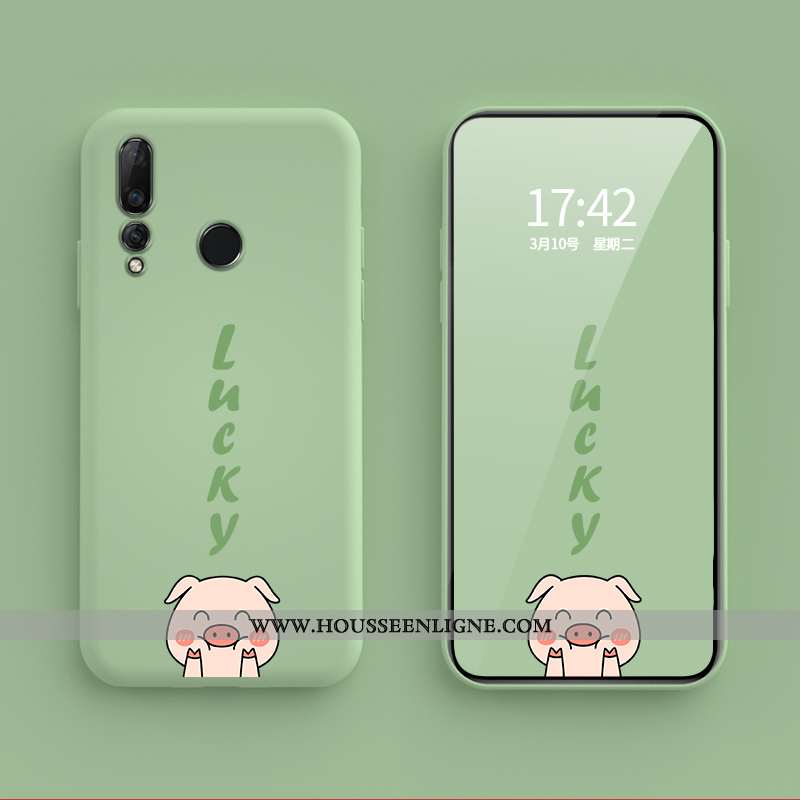 Coque Huawei P30 Lite Xl Personnalité Créatif Fluide Doux Chanceux Étui Petit Violet