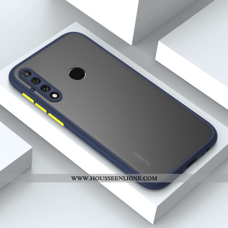 Coque Huawei P30 Lite Xl Protection Délavé En Daim Charmant Tendance Fluide Doux Net Rouge Incassabl