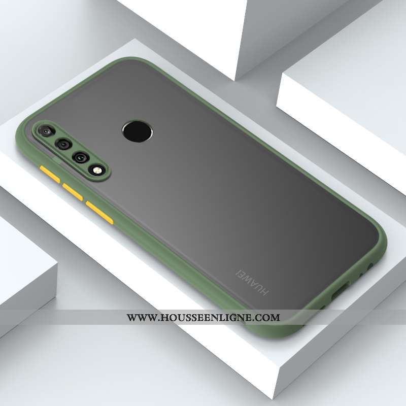 Coque Huawei P30 Lite Xl Protection Délavé En Daim Charmant Tendance Fluide Doux Net Rouge Incassabl