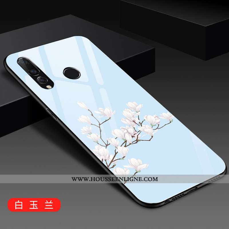 Coque Huawei P30 Lite Xl Tendance Mode Verre Blanc Personnalité Petit Blanche