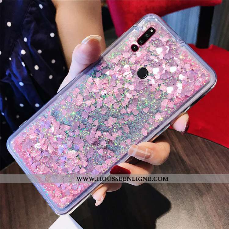 Coque Huawei P30 Lite Xl Téléphone Portable Violet Quicksand Étui