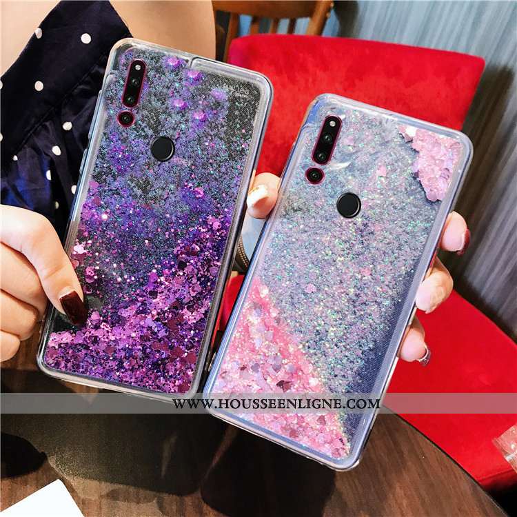 Coque Huawei P30 Lite Xl Téléphone Portable Violet Quicksand Étui