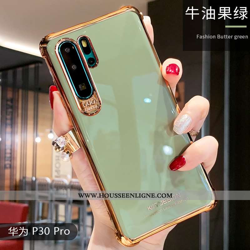Coque Huawei P30 Pro Créatif Tendance Net Rouge Personnalité Luxe Silicone Orange