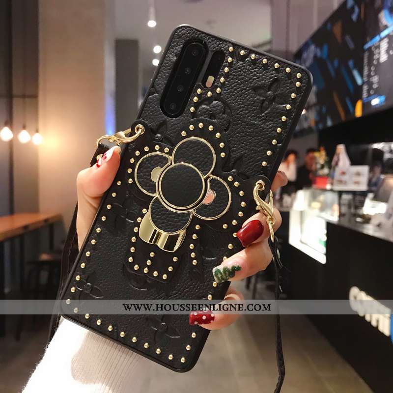 Coque Huawei P30 Pro Tendance Cuir Luxe Rouge Qualité Support Europe