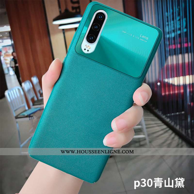 Coque Huawei P30 Ultra Tendance Vent Incassable Étui Tout Compris Légère Orange