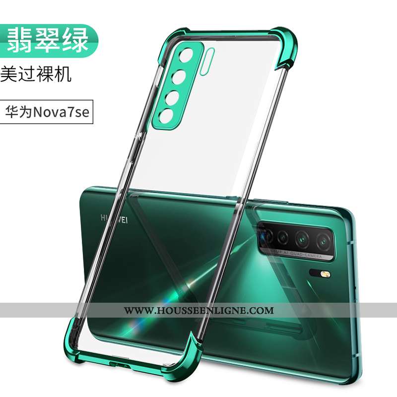 Coque Huawei P40 Lite 5g Fluide Doux Silicone Créatif Rouge Tout Compris Personnalité Net Rouge