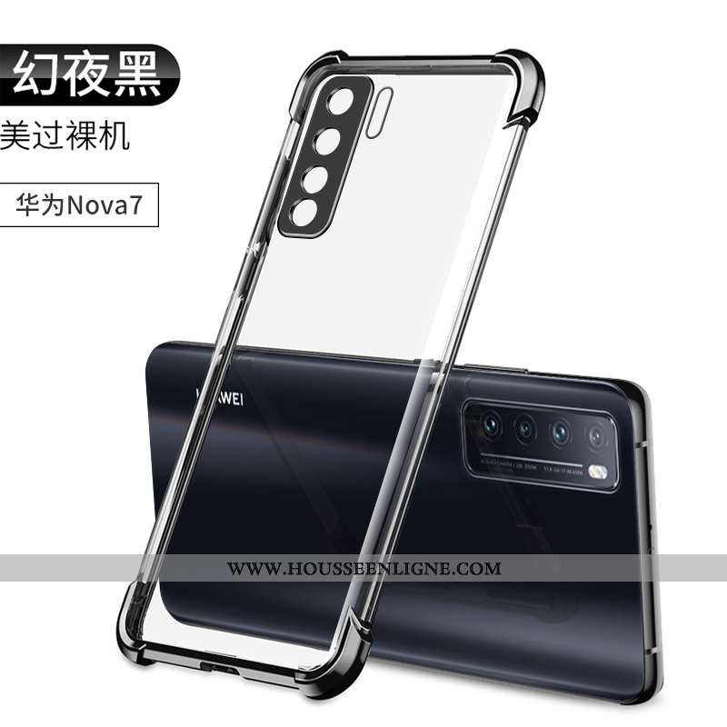 Coque Huawei P40 Lite 5g Fluide Doux Silicone Créatif Rouge Tout Compris Personnalité Net Rouge