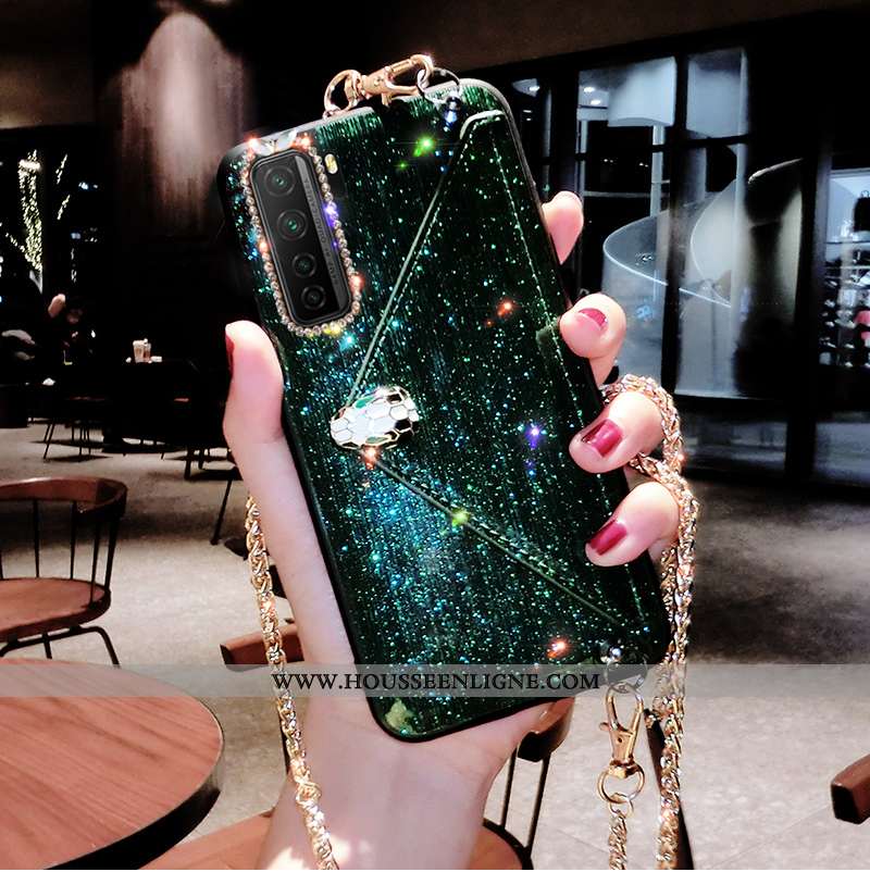 Coque Huawei P40 Lite 5g Personnalité Créatif Incassable Portefeuille Nouveau Net Rouge Silicone Ver
