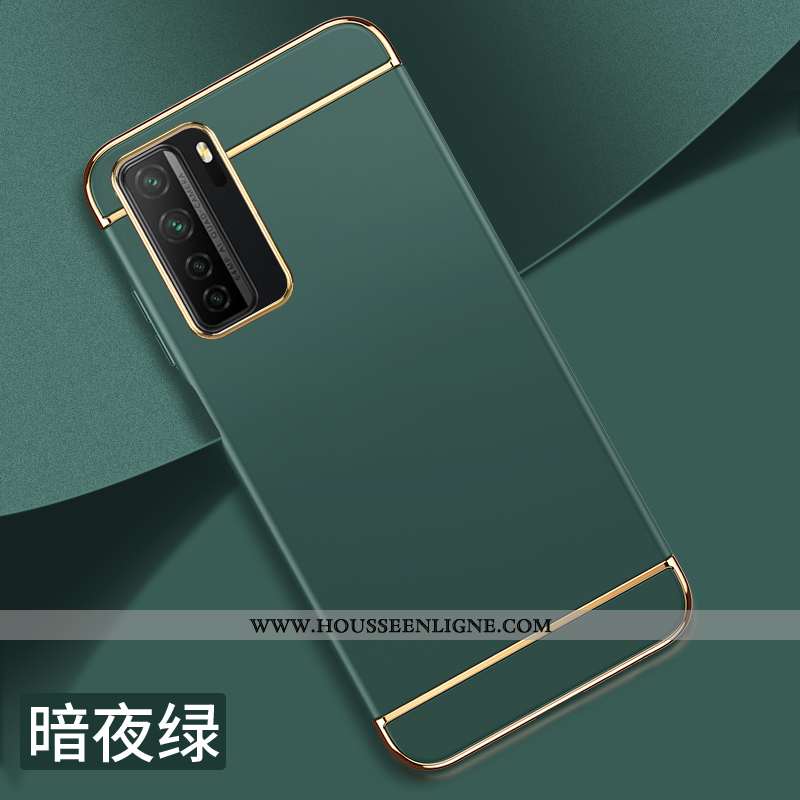 Coque Huawei P40 Lite 5g Protection Délavé En Daim Étui Personnalité Incassable Créatif Noir