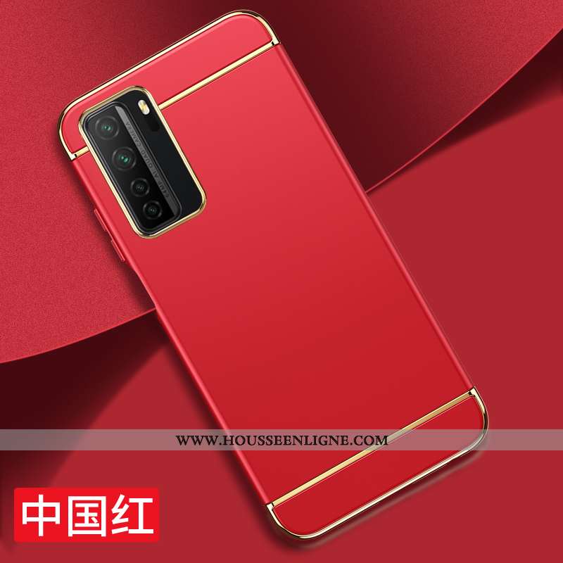 Coque Huawei P40 Lite 5g Protection Délavé En Daim Étui Personnalité Incassable Créatif Noir