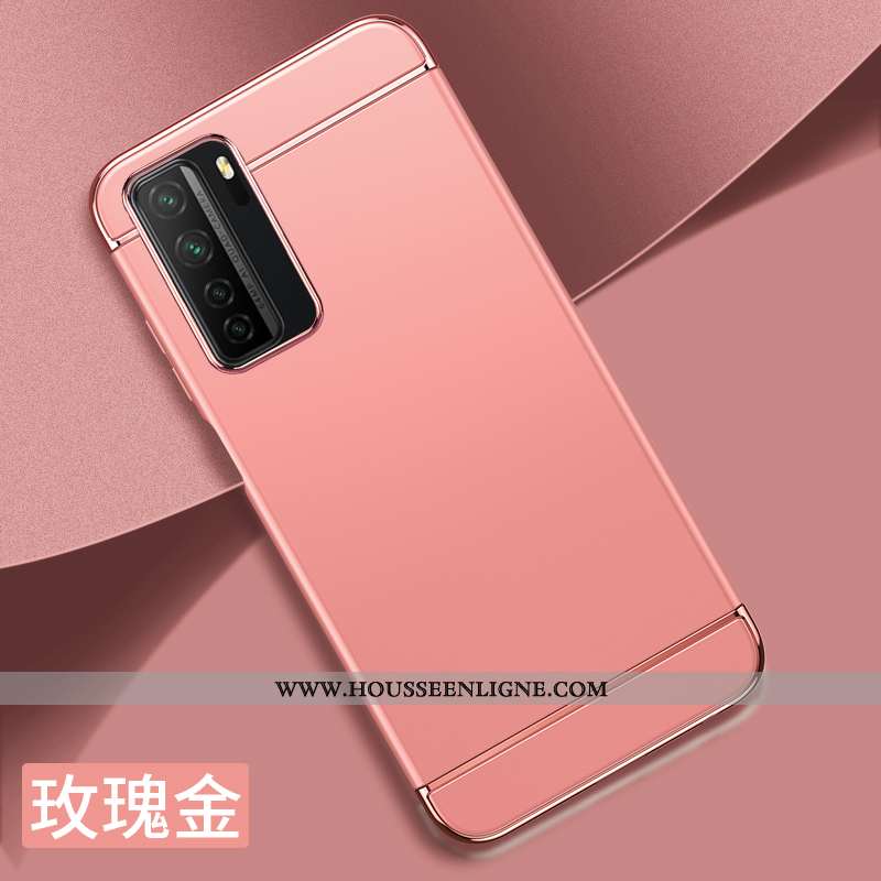 Coque Huawei P40 Lite 5g Protection Délavé En Daim Étui Personnalité Incassable Créatif Noir