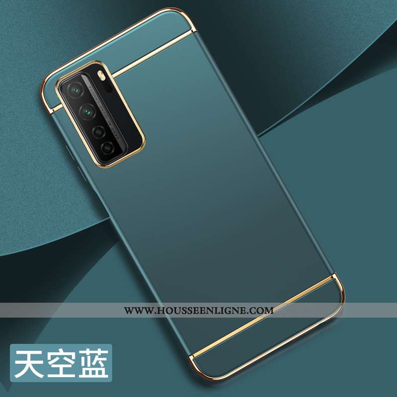 Coque Huawei P40 Lite 5g Protection Délavé En Daim Étui Personnalité Incassable Créatif Noir