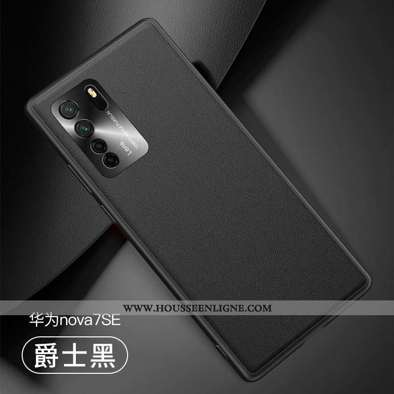Coque Huawei P40 Lite 5g Tendance Cuir Fluide Doux Créatif Incassable Personnalité Violet