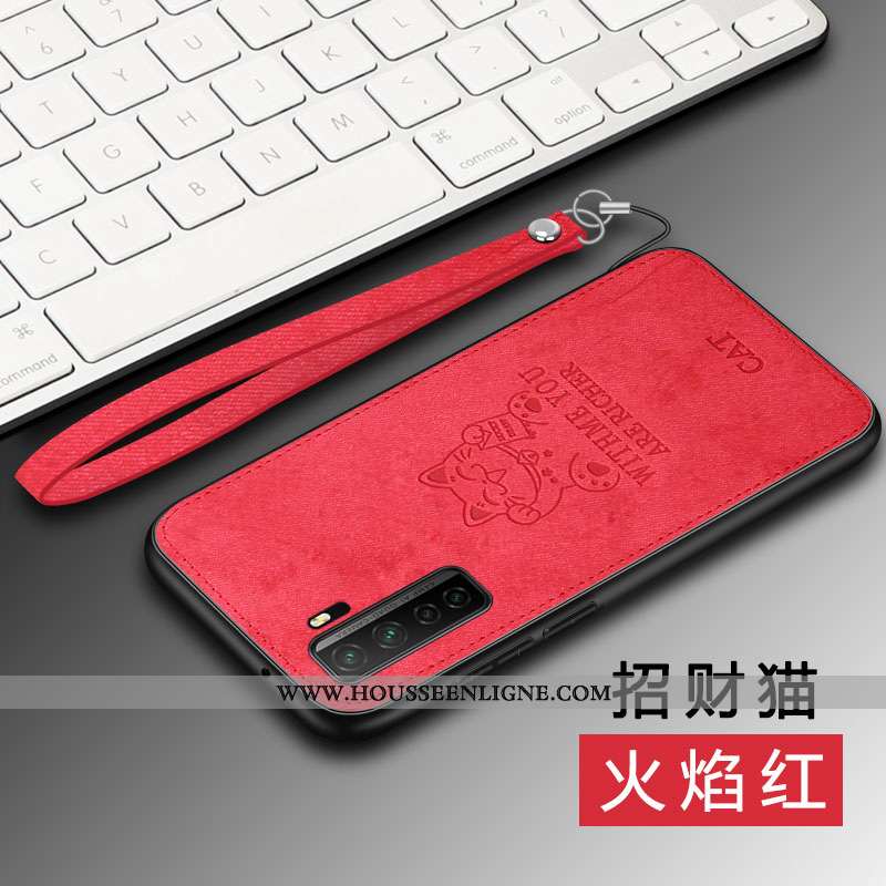 Coque Huawei P40 Lite 5g Tendance Modèle Fleurie À Bord Téléphone Portable Protection Rose Elk