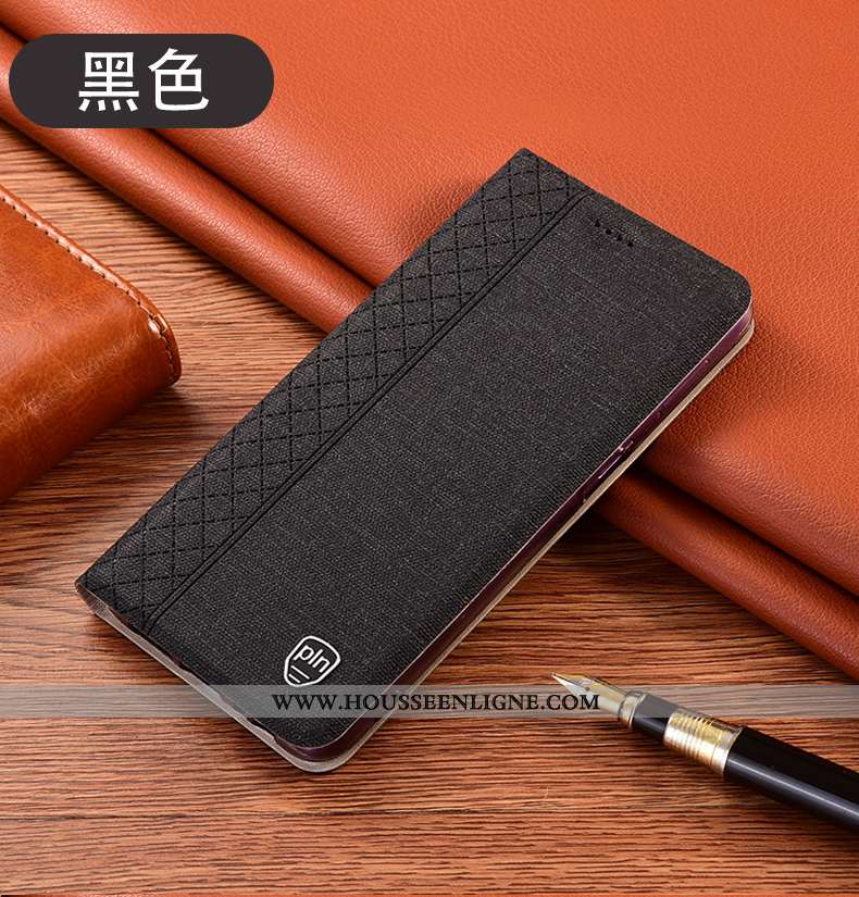 Coque Huawei P40 Lite Cuir Protection Étui Rose Incassable Téléphone Portable