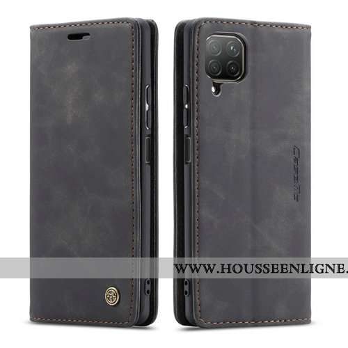 Coque Huawei P40 Lite Cuir Protection Étui Tout Compris Créatif Clamshell Bordeaux