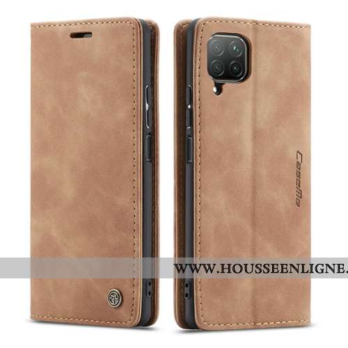 Coque Huawei P40 Lite Cuir Protection Étui Tout Compris Créatif Clamshell Bordeaux