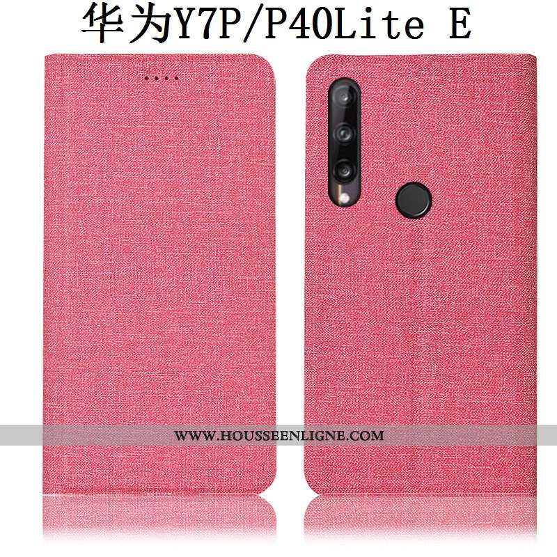 Coque Huawei P40 Lite E Cuir Protection Incassable Tout Compris Bleu Marin Housse Bleu Foncé