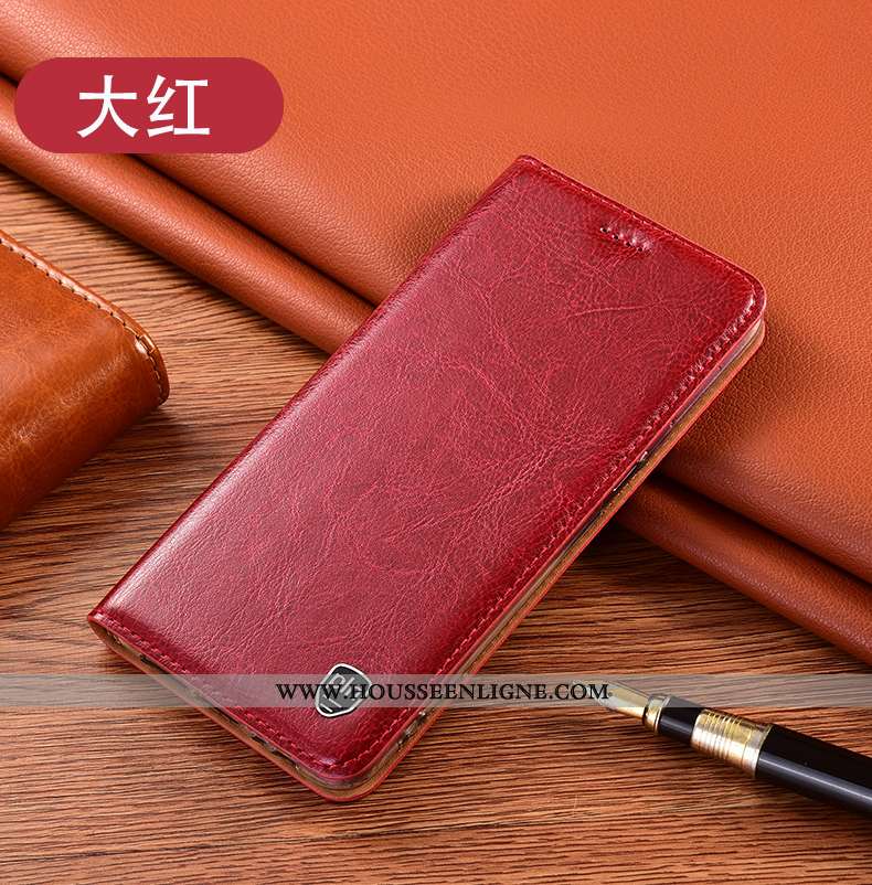 Coque Huawei P40 Lite Modèle Fleurie Protection Téléphone Portable Cuir Véritable Étui Housse Tout C