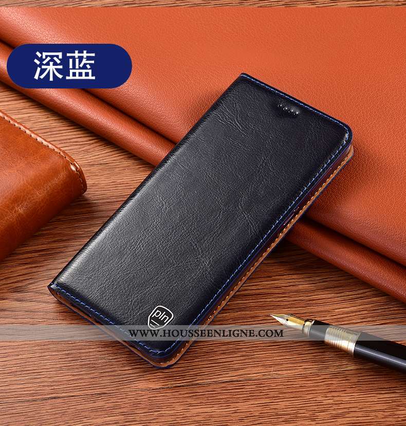 Coque Huawei P40 Lite Modèle Fleurie Protection Téléphone Portable Cuir Véritable Étui Housse Tout C
