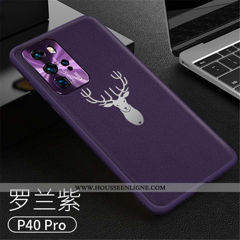 Coque Huawei P40 Pro Silicone Protection Tout Compris Créatif Incassable Légère Nouveau Orange